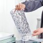 SOGA 14x30cm Heavy Duty Glass Vase Crystal Clear Design for Home D&Atilde;&copy;cor