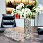 SOGA 14x30cm Heavy Duty Glass Vase Crystal Clear Design for Home D&Atilde;&copy;cor