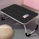 SOGA Black Portable Bed Table Foldable Sofa Study Table Laptop Mini Desk Breakfast Tray Home Decor
