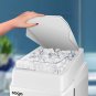 SOGA 300 Watts Electric Ice Shaver Crusher Slicer Snow Cone Maker Commercial Machine 120kgs/h White