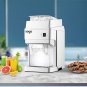 SOGA 300 Watts Electric Ice Shaver Crusher Slicer Snow Cone Maker Commercial Machine 120kgs/h White
