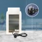 SOGA 300 Watts Electric Ice Shaver Crusher Slicer Snow Cone Maker Commercial Machine 120kgs/h White
