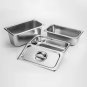 SOGA Gastronorm GN Pan Full Size 1/1 GN Pan 4cm Deep Stainless Steel Tray