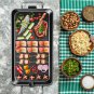 SOGA 48cm Electric BBQ Grill Teppanyaki Tough Non-stick Surface Hot Plate Kitchen 3-5 Person
