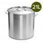 SOGA Stock Pot Top Grade Thick Stainless Steel Stockpot 18/10