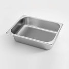 SOGA Gastronorm GN Pan Full Size 1/2 GN Pan 6.5cm Deep Stainless Steel Tray SOGA Gastronorm GN Pan Full Size 1/2 GN Pan 6.5cm Deep Stainless Steel Tray