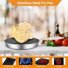SOGA Stainless Steel Fry Pan 32cm Frying Pan Induction FryPan Non Stick Interior SOGA Stainless Steel Fry Pan 32cm Frying Pan Induction FryPan Non Stick Interior