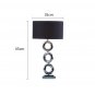 SOGA Simple Industrial Style Table Lamp Metal Base Desk Lamp