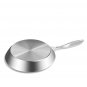 SOGA Dual Burners Cooktop Stove, 20cm and 26cm Induction Frying Pan Skillet