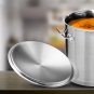 SOGA 60cm Top Grade Stockpot Lid Stainless Steel Stock pot Cover