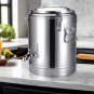 SOGA 35L Stainless Steel Insulated Stock Pot Dispenser Hot & Cold Beverage Container With Tap