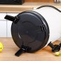 SOGA 8L Stainless Steel Insulated Milk Tea Barrel Hot and Cold Beverage Dispenser with Faucet White