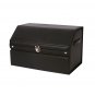 SOGA 56cm Leather Car Boot Collapsible Foldable Trunk Cargo Organizer Storage Box with Lock Black