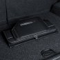 SOGA Leather Car Boot Collapsible Foldable Trunk Cargo Organizer Storage Box With Lock Black Small