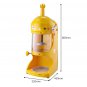 SOGA 300W Commercial Ice Shaver Crusher Machine Automatic Snow Cone Maker