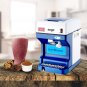 SOGA Ice Shaver Commercial Electric Stainless Steel Ice Crusher Slicer Machine 120kg/h