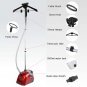 SOGA Garment Steamer Portable Cleaner Steam Iron 80MINS White