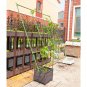 SOGA 160cm Rectangular Inclined Plant Frame Tube Pergola Trellis Vegetable Flower Herbs Garden Rack