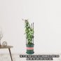 SOGA 73cm 4-Bar Plant Frame Stand Trellis Vegetable Flower Herbs Outdoor Vine Garden Rack with Rings