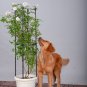SOGA 73cm 4-Bar Plant Frame Stand Trellis Vegetable Flower Herbs Outdoor Vine Garden Rack with Rings