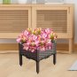 SOGA 40cm Raised Planter Box Vegetable Herb Flower Outdoor Plastic Plants Garden Bed with Legs