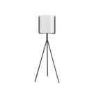 SOGA 80cm Tripod Flower Pot Plant Stand with White Flowerpot Holder Rack Indoor Display SOGA 80cm Tripod Flower Pot Plant Stand with White Flowerpot Holder Rack Indoor Display