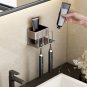 SOGA 15cm Wall-Mounted Bathroom Storage Organiser Space Saving Adhesive Shelf Rack
