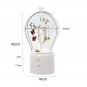 SOGA White 360 2 Layered Jewelry Storage Box Waterproof Dustproof Accessories Organiser