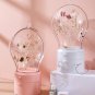 SOGA Pink 360 Degree Rotating 2 Layered Jewelry Storage Box Waterproof Dustproof Access Organiser