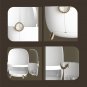 SOGA White Transparent Makeup Organiser Cosmetic Storage Waterproof Dustproof Bathroom with Lid