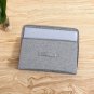 SOGA Grey Small Portable Double Zipper Storage Box Moisture Proof Clothes Basket Foldable