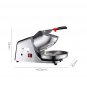SOGA Ice Shaver 300W Electric Ice Crusher Snow Cone Maker Shaved Machine