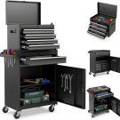 S AFSTAR 5-Drawer Rolling Total Tool Chest, Tool Storage Cabinet with Lockable Wheels