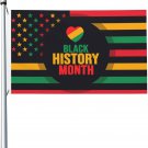 Black History Month African American Pride Outdoor Banner 3x5 Ft
