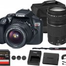 Canon EOS Rebel T6 DSLR Camera with 18-55mm Lens 18MP APS-C