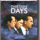 Thirteen Days Kevin Costner DVD - EUC
