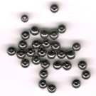 Hematite 4 mm Round Beads - Lot of 30 Magnetic