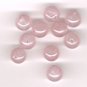 Genuine Rose Quartz 8 mm Round Beads - Lot of 10 Beads