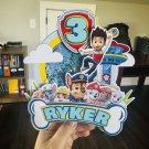 Paw patrol cake topper