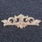 1Pc Vintage Floral Wood Carved Corner Frame for Furniture & Decor
