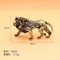 Mini Lion Retro Metal Figurine - Desktop Decoration & Collectible Gift