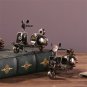 Handmade Iron Motorcycle Figurine - Vintage Decor & Shooting Prop