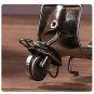 Handmade Iron Motorcycle Figurine - Vintage Decor & Shooting Prop