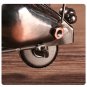 Handmade Iron Motorcycle Figurine - Vintage Decor & Shooting Prop