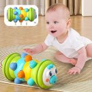 Montessori Inflatable Tummy Time Roller, Early Sensory Development Toy 0 12 Mont