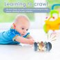 Montessori Inflatable Tummy Time Roller, Early Sensory Development Toy 0 12 Mont