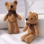 Bear Plush Pendant Stuffed Cute Toys Baby Key Dolls 15CM Animal Keychain Gifts