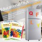Learning Alphabet Letters Plastic Kids Magnetic Refrigerator Stickers Spelling