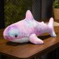 New Shark Plush Toy Stuffed Animal Shark Purple Soft Sleep Kids Gift