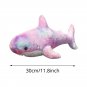 New Shark Plush Toy Stuffed Animal Shark Purple Soft Sleep Kids Gift